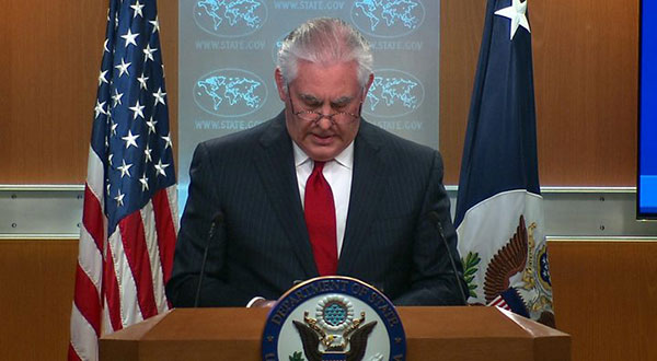 Rex Tillerson Out: Former US Secretary of State Fails to Thank Trump in Departure Speech
